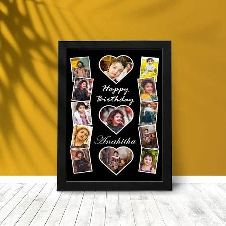 Personalized Birthday Photo Calendar Frame | Custom Photo Gift with Special Date
