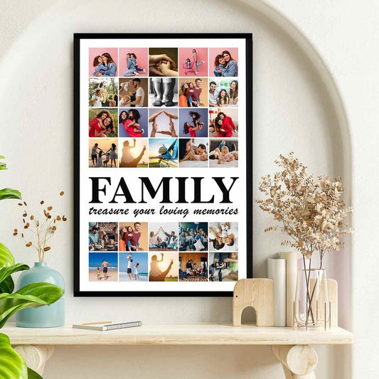 Personalized Birthday Photo Calendar Frame | Custom Photo Gift with Special Date