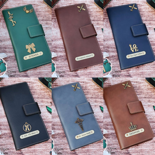 Personalized Wallet, Keychain & Pen Gift Set for Men