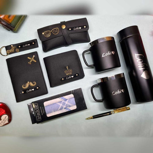 Personalized Premium Gift Hamper for Men | Custom Name Gift Set