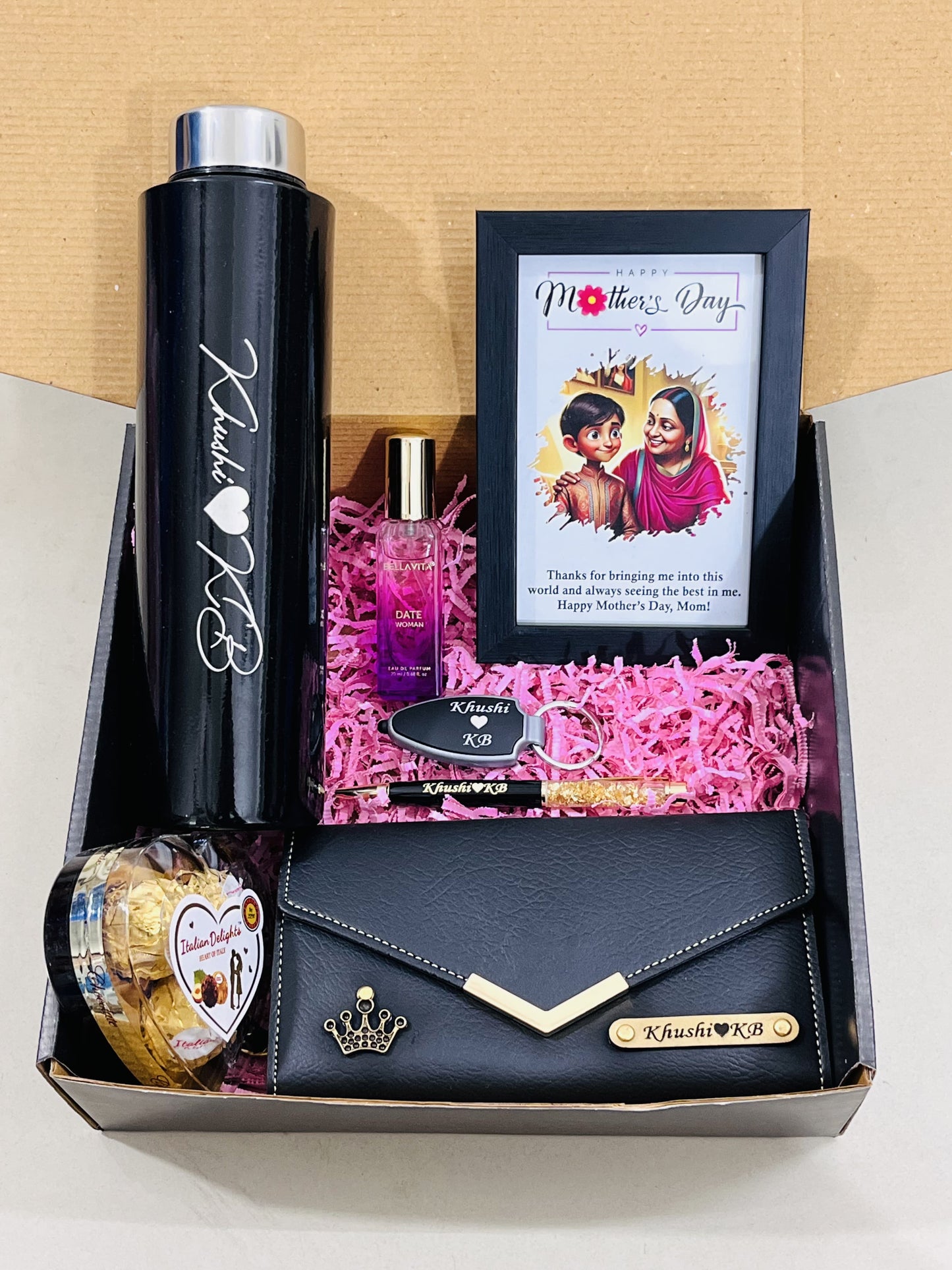 Personalized Premium Gift Hamper for Men | Custom Name Gift Set